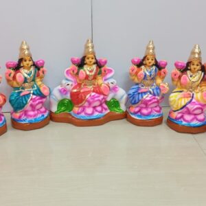 Ashtalakshmi Clay Golu Dolls